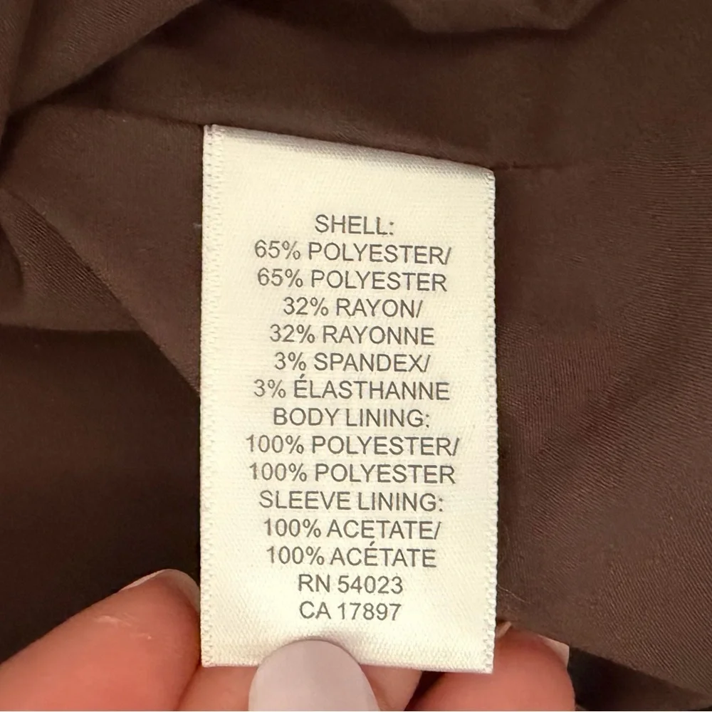 Banana Republic Gray/Brown Blazer Jacket